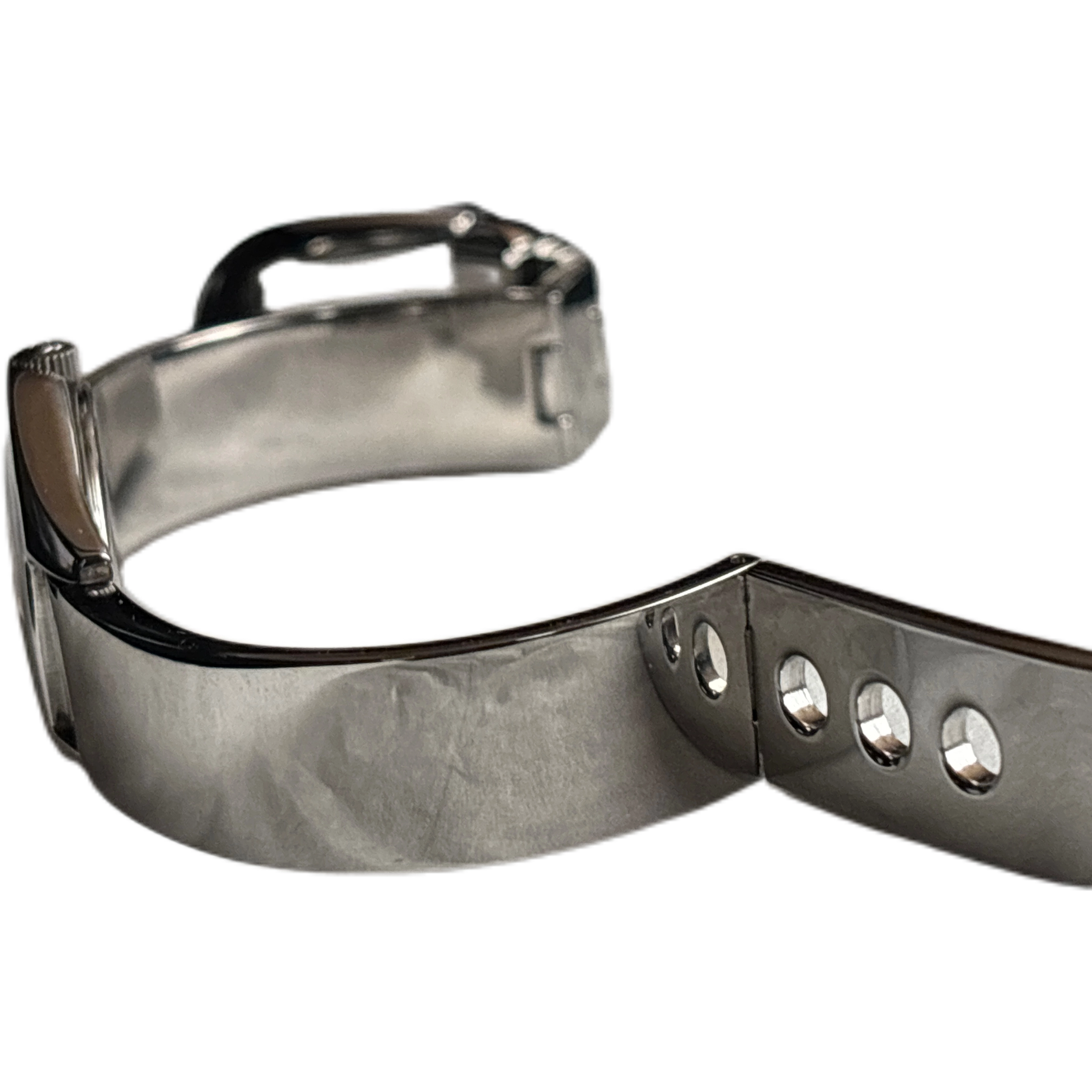 GUCCI グッチ 腕時計 6700L クオーツ ブラック文字盤 ステンレススチール レディース 2148103700026【208】