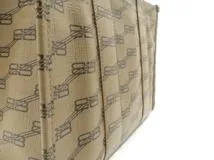 BALENCIAGA　バレンシアガ　BBモノグラム　ハードウェアスモールトート　ベージュ　PVC　671402【431】2143100540859