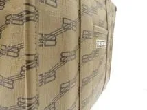 BALENCIAGA　バレンシアガ　BBモノグラム　ハードウェアスモールトート　ベージュ　PVC　671402【431】2143100540859