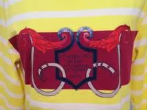 HERMES　エルメス　L’INSTRVCTION DV ROY ボーダーカットソー　レディース36　イエロー　コットン　2148103573477　【200】