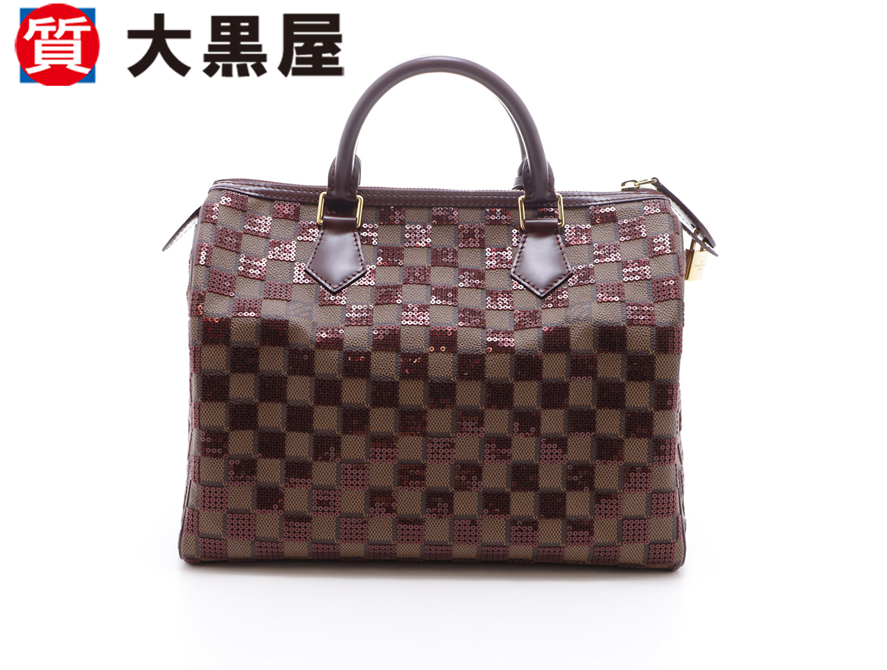 LOUIS VUITTON ルイヴィトン スピーディ30 ダミエ スパンコール