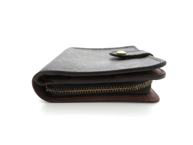 ルイヴィトン モノグラム コンパクトジップ 二つ折り財布 M61667 LOUIS VUITTON ルイヴィトン コンパクト・ジップ 二つ折り財布