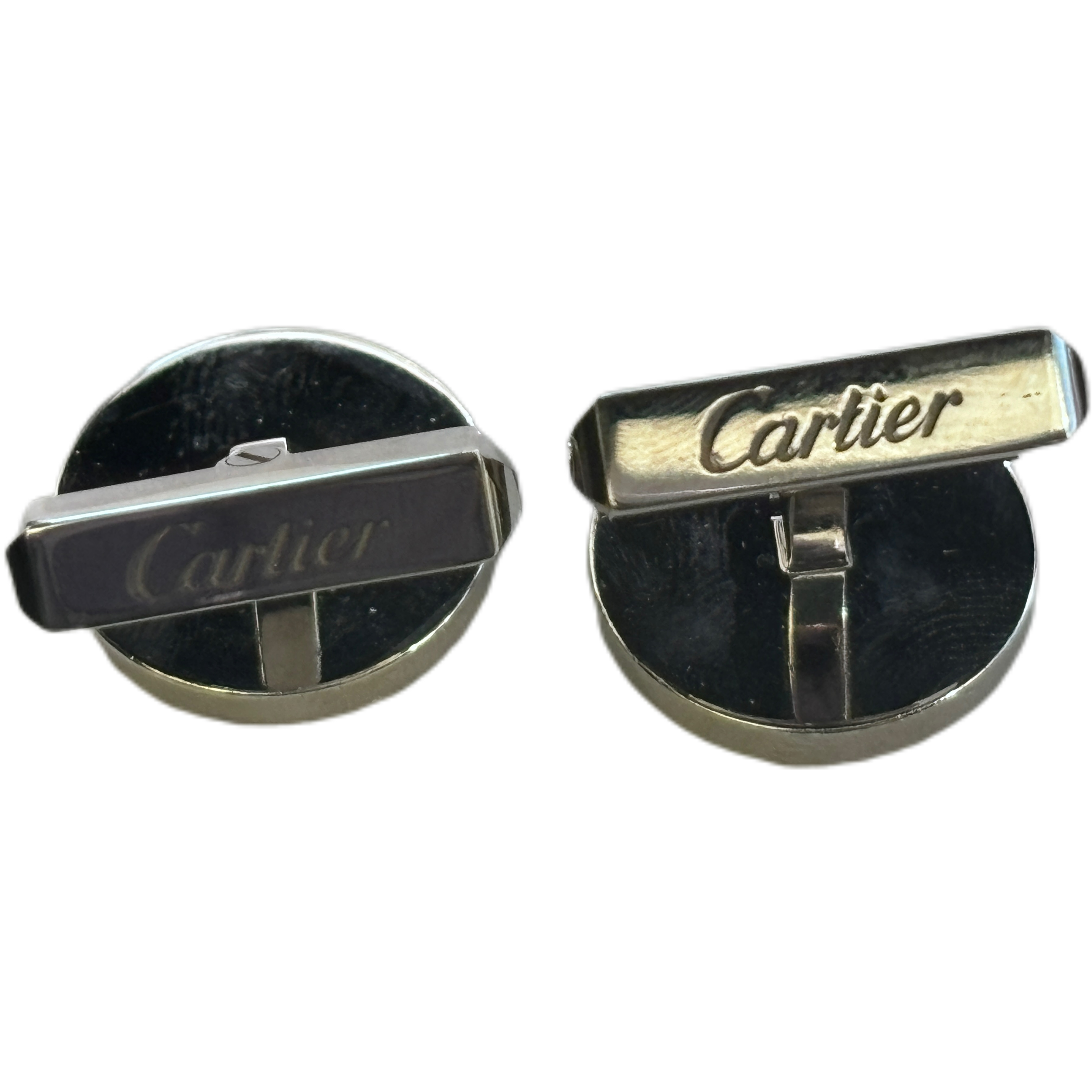 Cartier【SALE】■国内発■ギフトに♪ドゥーブルC カフス CARTIER カルティエ カフス ドゥーブルCドゥ カルティエカフス