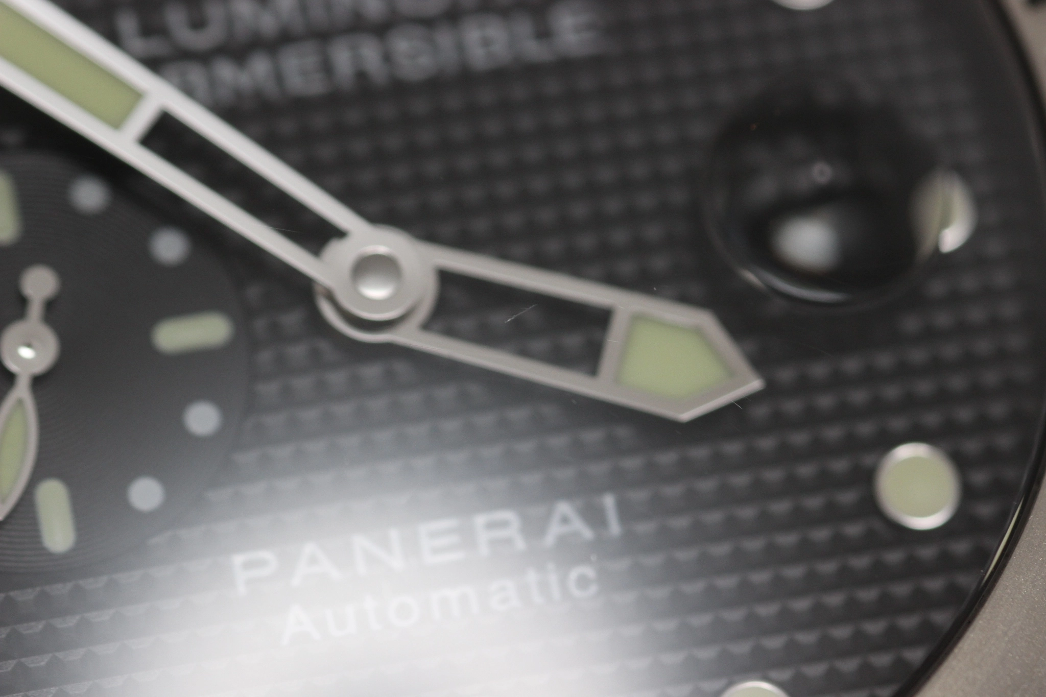 PANERAI パネライ 腕時計 2007年正規品 ルミノール サブマーシブル スモールセコンド PAM00025 チタン/ラバー ブラック文字盤 自動巻【472】SJ