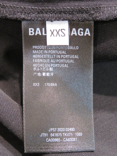 BALENCIAGA　バレンシアガ　Tシャツ　XXS　ユニセックス　ブラック　コットン　（2148103454035）　【432】 image number 15