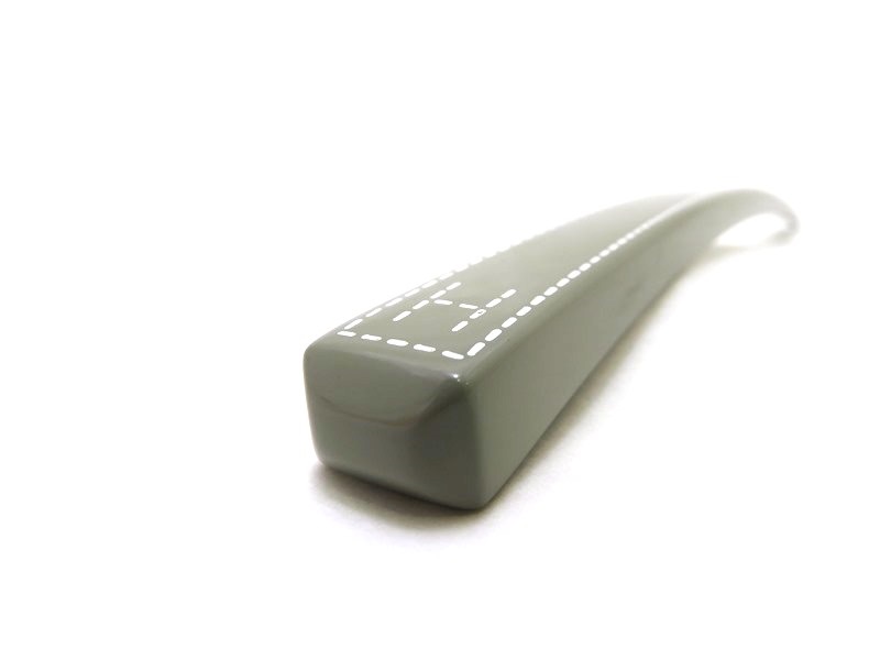 HERMES エルメス かんざし 髪飾り 簪 Hロゴ グレー バッファロー HERMES エルメス かんざし 髪飾り 簪 Hロゴ グレー バッファロー