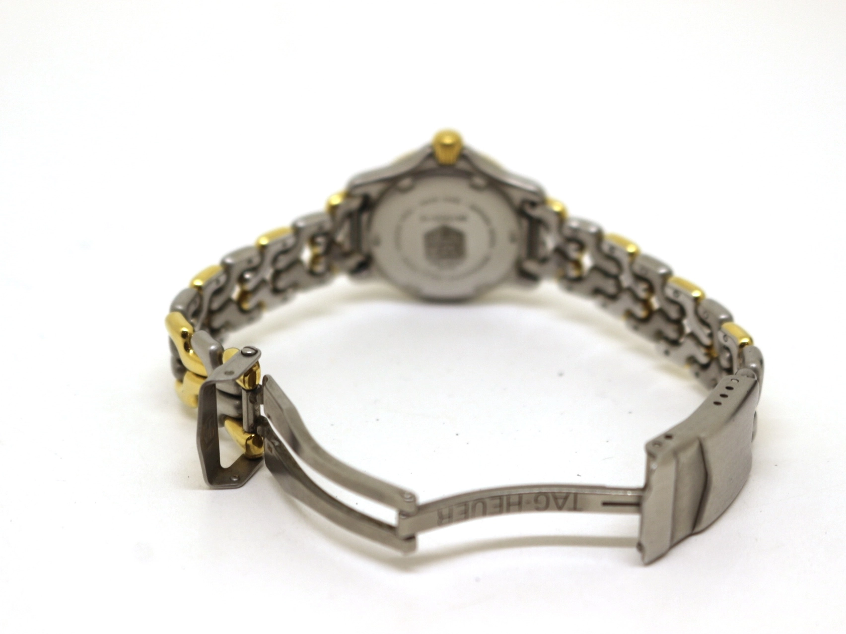 TAG HEUER タグホイヤー 腕時計 セル デイト WG1420-0 グレー GP/SS クォーツ レディース (2148103901782) 【200】