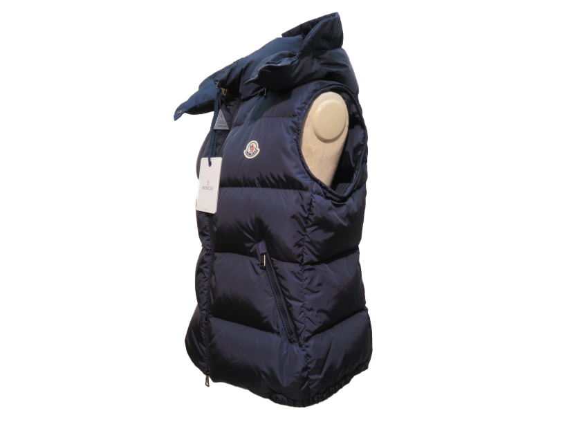 MONCLER　モンクレール　GALLINULE ダウンベスト　レディース5　ネイビー　ナイロン　E20934831805 54155　 2141200251262　【432】