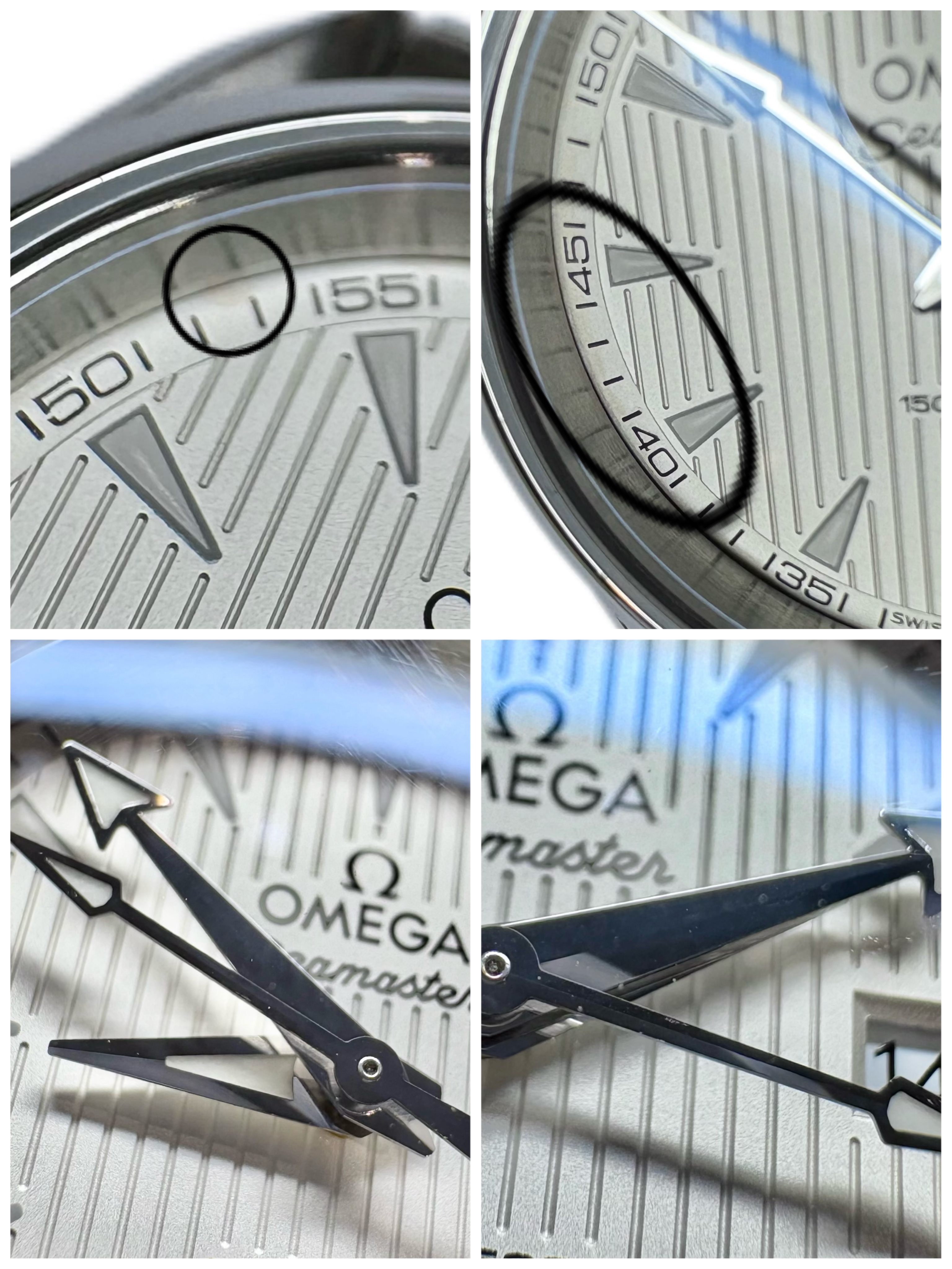 OMEGA オメガ シーマスター アクアテラ シルバー ステンレス