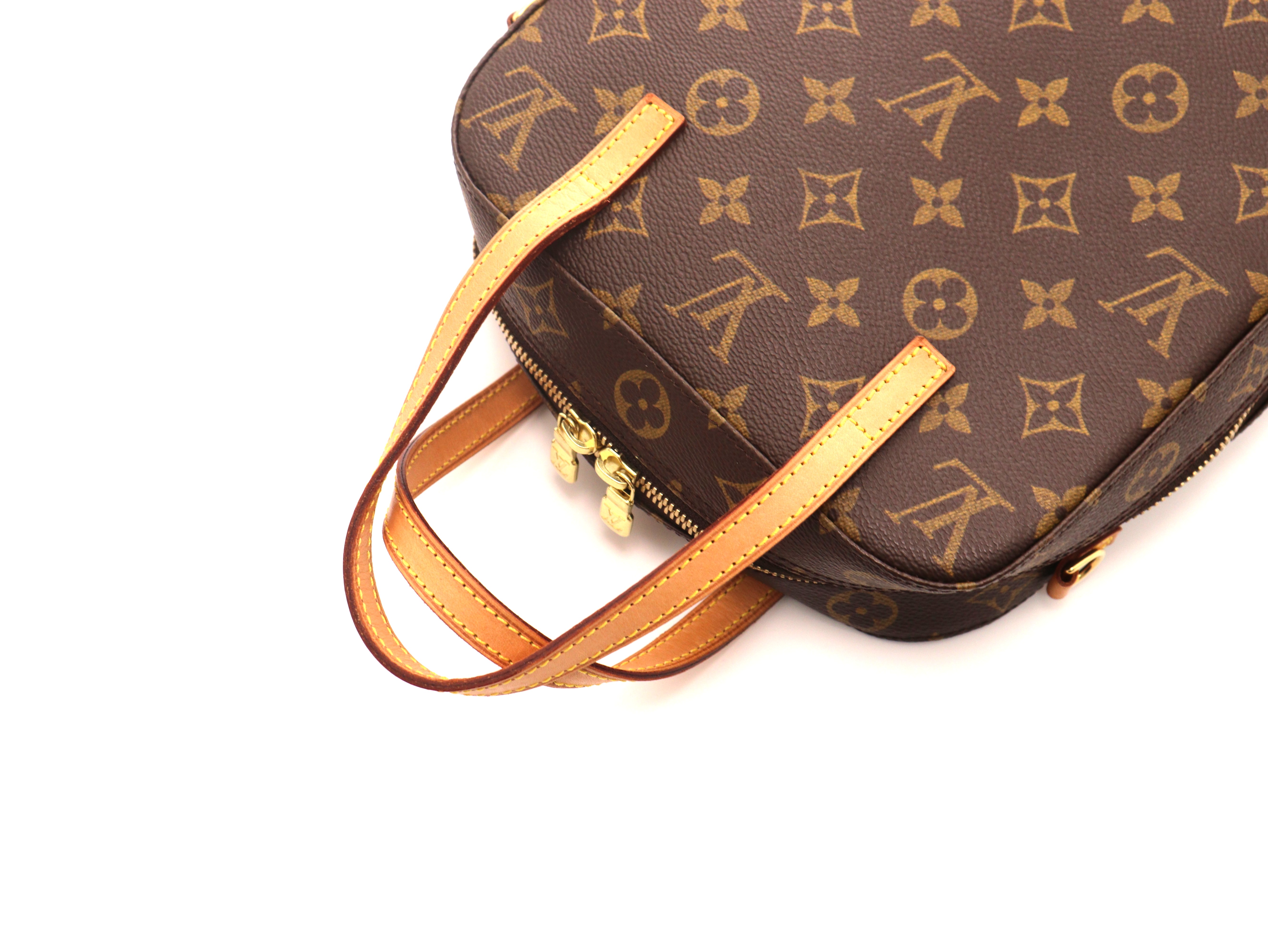 [鑑定済] LOUIS VUITTON モノグラム スポンティーニ M47500 LOUIS VUITTON ルイヴィトン スポンティーニ モノグラム M47500