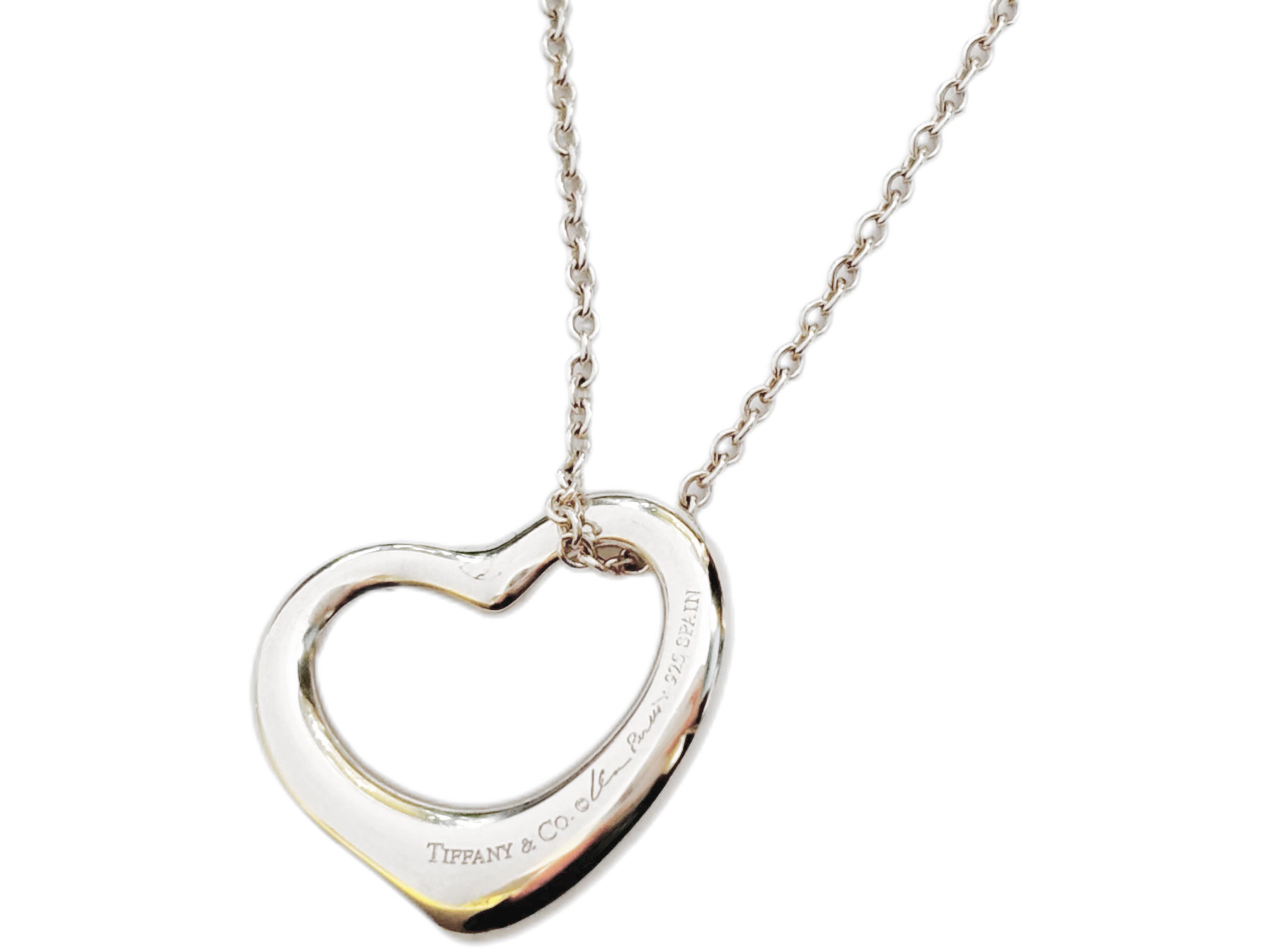 TIFFANY&Co ティファニー 5連オープンハートネックレス シルバー TIFFANY&Co ティファニー 5連オープンハートネックレス シルバー
