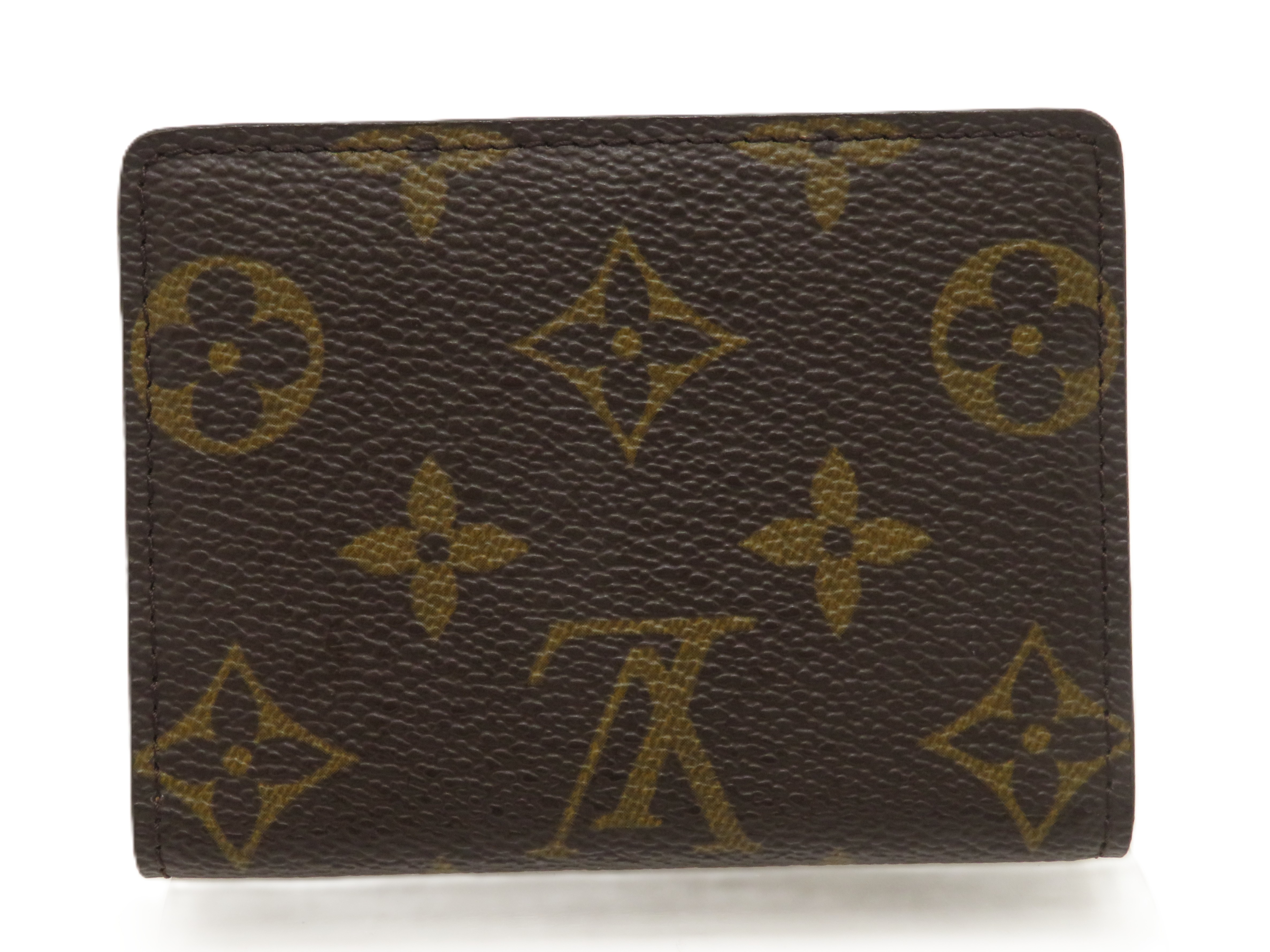 Louis Vuitton 名刺入れ ダークブラウン Louis Vuitton ルイヴィトン 名刺入れ ダークブラウン/モノグラム