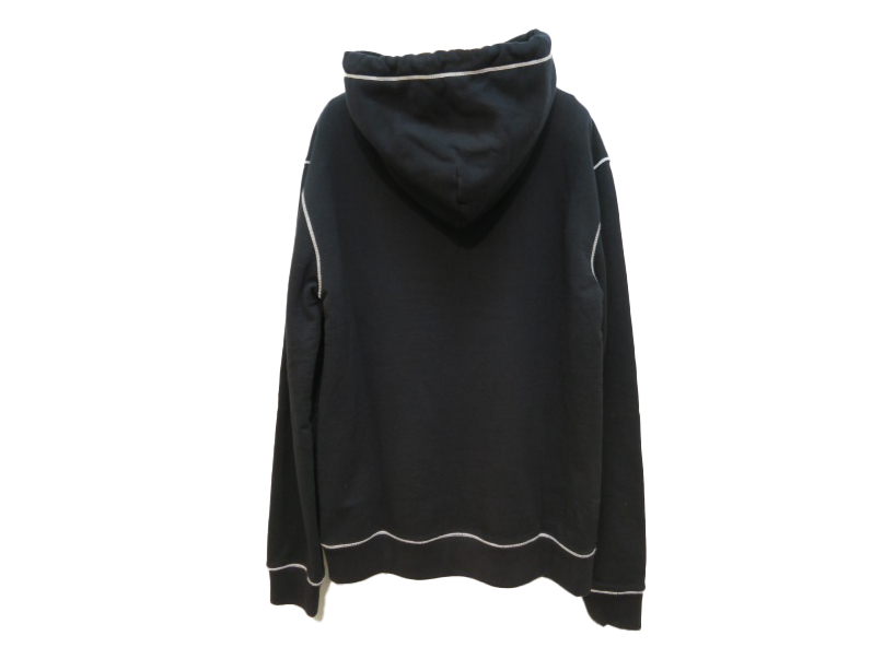 LOEWE ロエベ アナグラム フーディーパーカー メンズM ブラック  