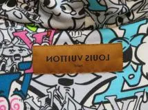 LOUIS VUITTON　ルイヴィトン　モノグラムコミックスフーディパーカー　メンズM　ホワイト/マルチカラー　コットン　1AB54L