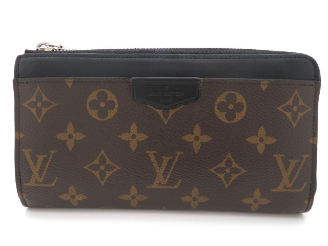 LOUIS VUITTON ルイヴィトン 長財布 ジッピー・ドラゴンヌ モノグラム・マカサー M69407【473】