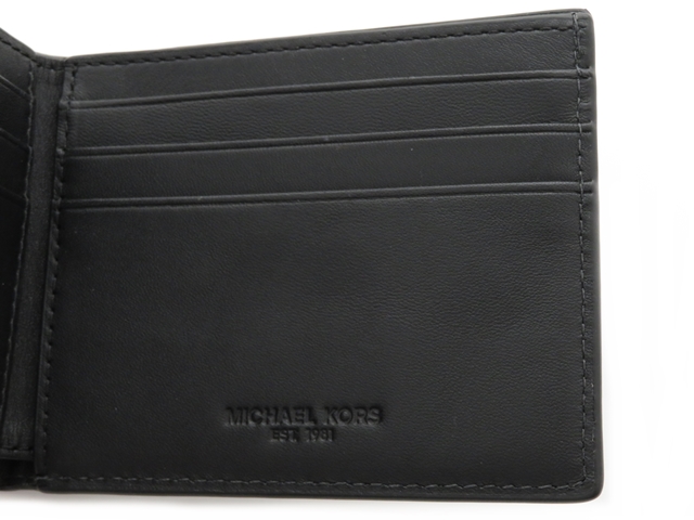 MICHAEL KORS マイケルコース 財布 2つ折り財布 シルバー PVC