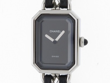 CHANEL シャネル 時計 プルミエールM H0451 ブラック文字盤