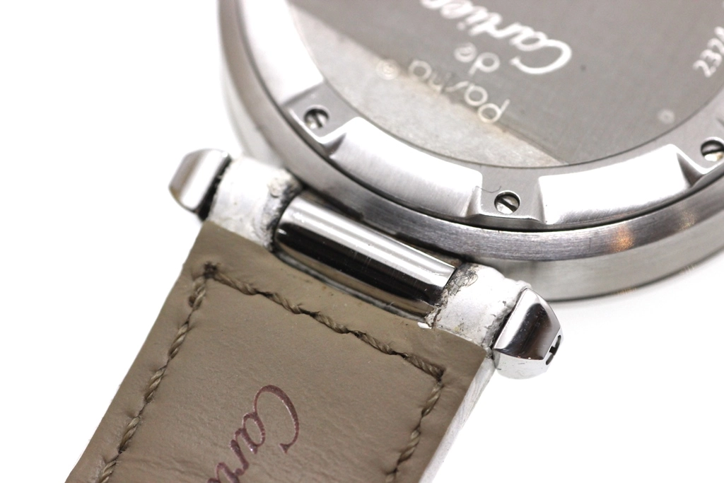 Cartier カルティエ 腕時計  パシャC ドゥ カルティエ W3109699 2007クリスマス限定モデル ステンレス ウィンターフラワー ステンレス/アリゲーターベルト 自動巻き【471】