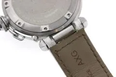 Cartier カルティエ 腕時計  パシャC ドゥ カルティエ W3109699 2007クリスマス限定モデル ステンレス ウィンターフラワー ステンレス/アリゲーターベルト 自動巻き【471】