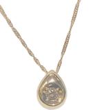 5564円 【大黒屋82】ネックレス 金 ダイアモンド ダイヤ K18/D0