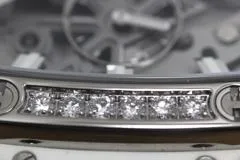 HUBLOT ウブロ 腕時計 2019年正規品 スピリット オブ ビッグ・バン ムーンフェイズ 647.NE.2070.RW.1204 チタニウム/ラバー/ダイヤモンドベゼル スケルトン文字盤 自動巻き【472】SJ