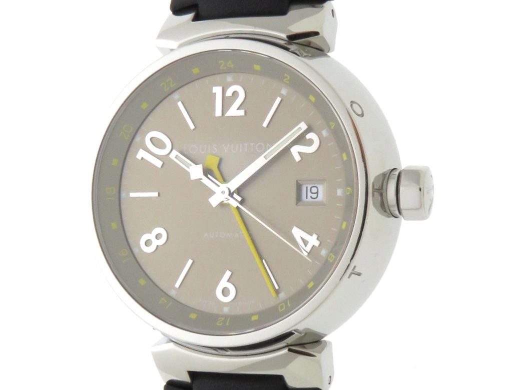 ヴィトン 腕時計 タンブールGMT Q1132