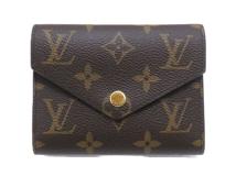 Louis Vuitton　ルイヴィトン　ポルトフォイユ・ヴィクトリーヌ　モノグラム　フューシャ　M41938【431】2148103947100