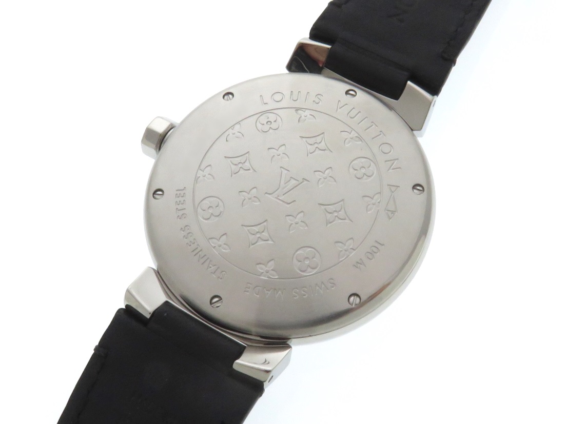 LOUIS VUITTON ルイ・ヴィトン タンブールGMT Q1132 オートマチック