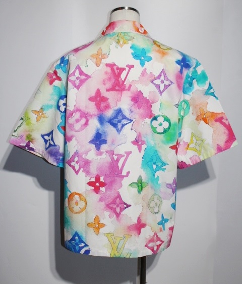 LOUIS VUITTON ルイヴィトン トップス 半袖シャツ メンズM マルチ