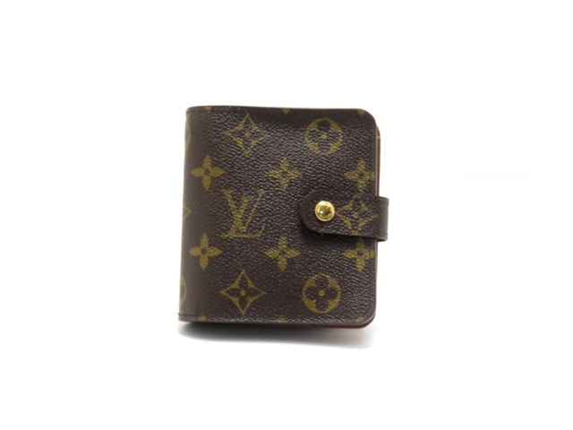 LOUIS VUITTON ルイヴィトン コンパクト・ジップ モノグラム