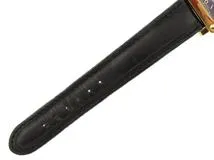 LOEWE　ロエベ　LOEWE150周記念限定 　1846-1996　ブラック文字盤　GP/革　クオーツ　レディース時計　2148103782497【207】