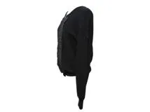 MONCLER　モンクレール　カーディガン　レディースL　ブラック　コットン/ポリエステル　H10939B00010　2141200394853　【200】