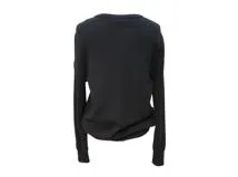 MONCLER　モンクレール　カーディガン　レディースL　ブラック　コットン/ポリエステル　H10939B00010　2141200394853　【200】