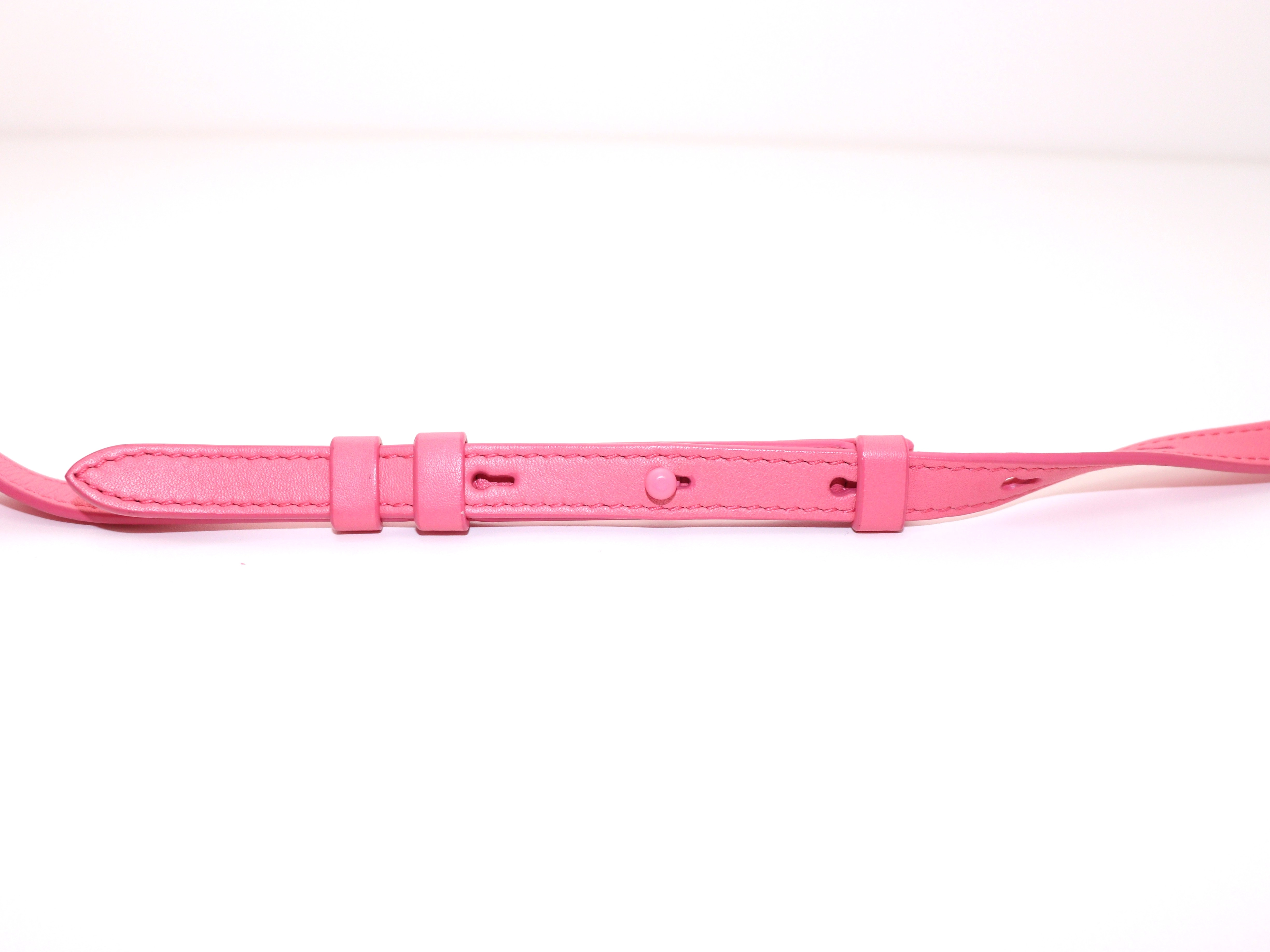 Salvatore Ferragamo　フェラガモ　ヴァラリボン　ショルダーバッグ　ピンク　レザー　【471】L