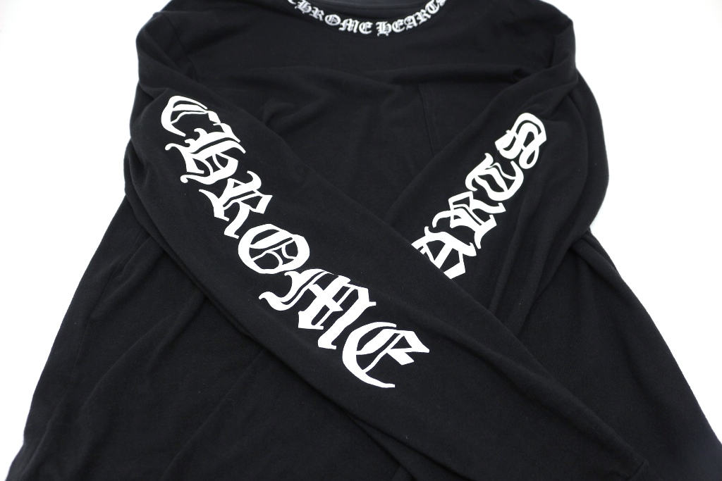 CHROME HEARTS クロムハーツ オールドイングリッシュ ロンT 長袖 CHROME HEARTS】クロムハーツ『オールドイングリッシュ 長袖T