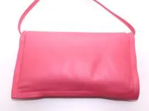 Salvatore Ferragamo　フェラガモ　ヴァラリボン　ショルダーバッグ　ピンク　レザー　【471】L