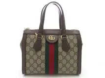 GUCCI グッチ オフィディア GGスモール トートバッグ GGスプリーム キャンバス ベージュ 547551【473】  の購入なら「質」の大黒屋（公式）