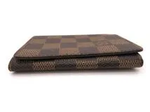 LOUIS VUITTON ルイヴィトン カードケース 名刺入れ アンヴェロップ・カルト ドゥ ヴィジット ダミエ N62920【473】