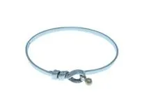 TIFFANY&CO ティファニー フック＆アイ ブレスレット SV／YG