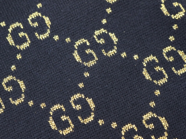 GUCCI グッチ 衣類 GGコットンラメファブリックトップス