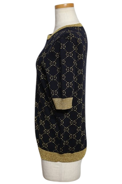 GUCCI グッチ 衣類 GGコットンラメファブリックトップス