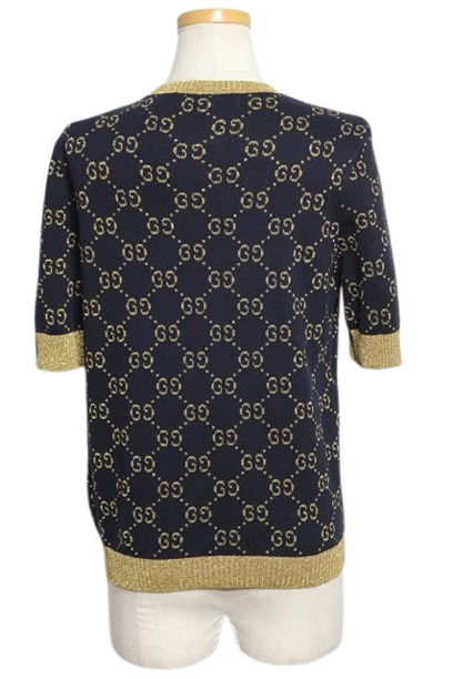 注目の新作♪【GUCCI】フローラルレース ラメトップス org.jpg