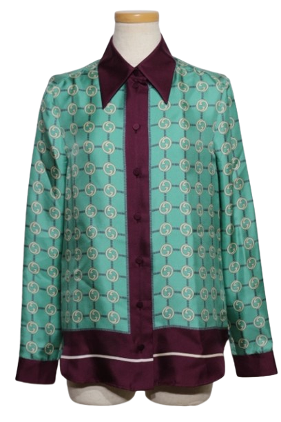 GUCCI グッチ レディース Tシャツ Sサイズ インターロッキング 花柄 GUCCI グッチ レディース Tシャツ XSサイズ インターロッキング