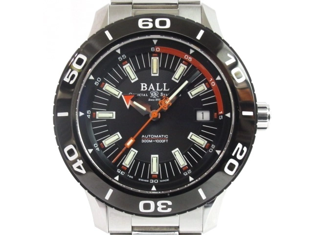 BALL WATCH ストークマン AT DM3090A-SJ-BK 精度調整済 Yahoo!フリマ