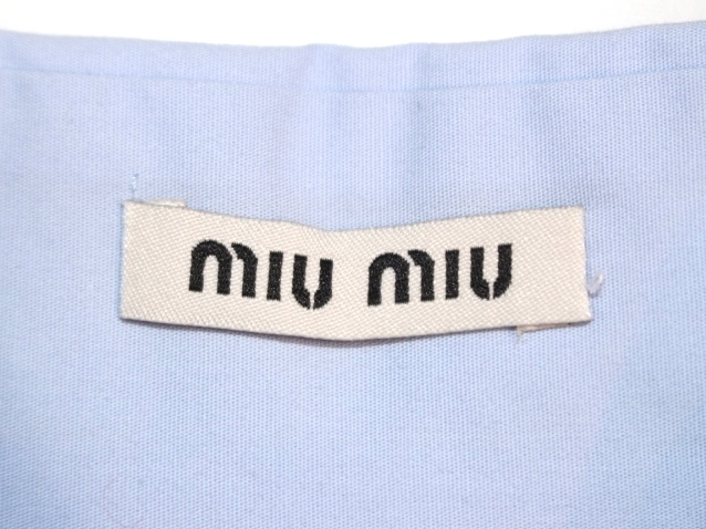 MIU MIU - miu miu / ミュウミュウ | 2020AW | コットン
