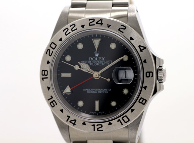 ロレックス ROLEX 16570 D番(2005年頃製造) ブラック メンズ 腕時計