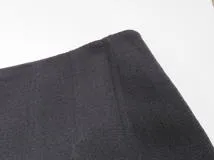 HERMES　エルメス　スカート　レディース40　ネイビー　ウール　2141000349190　【432】