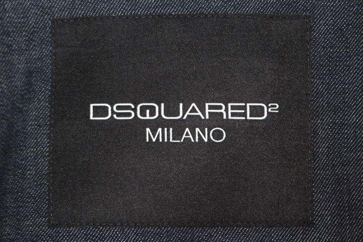 Dsquared2 ディースクエアード ブルゾン デニムジャケット S74am1040 メンズ44 ブルー ネイビー コットン 年 432 の購入なら 質 の大黒屋 公式