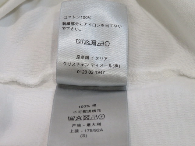 DIOR×Travis Scott ディオール×トラヴィス カクタスジャック ロングスリーブTシャツ メンズS 283J647A0554 2143700178957 【200】