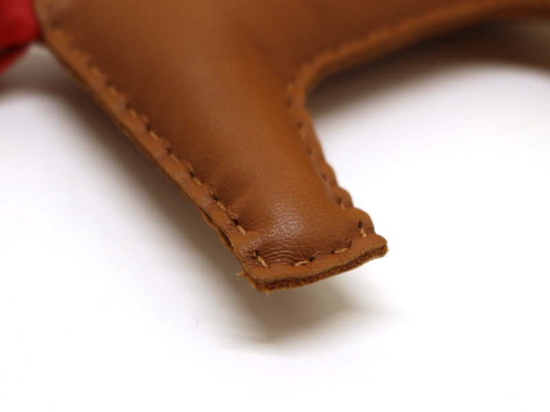 HERMES エルメス ロデオチャームMM ゴールド/セレステ/ルージュ